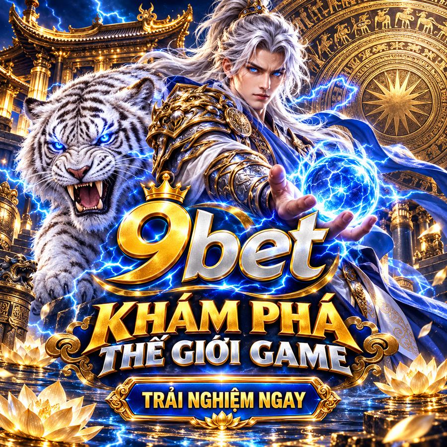 Trang chủ 9BET với giao diện hiện đại